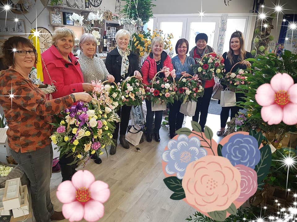 Floral Design Workshops at Gillytree